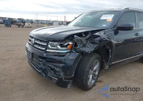 2019 Volkswagen Atlas 3.6L V6 Se W/Technology R-Line из США, поврежденный, VIN 1V2YR2CAXKC524426